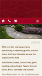 Mobile Screenshot of paverrestorationinc.com